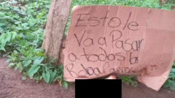 Aparentemente, una de las mutilaciones