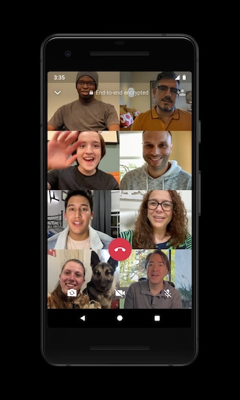 WhatsApp permite hacer videollamadas de