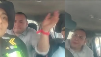 Los Olivos: sujeto agrede e insulta a policía durante intervención y queda grabado