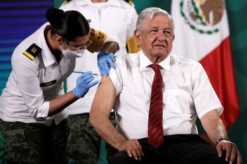 Mexican President Andres Manuel Lopez