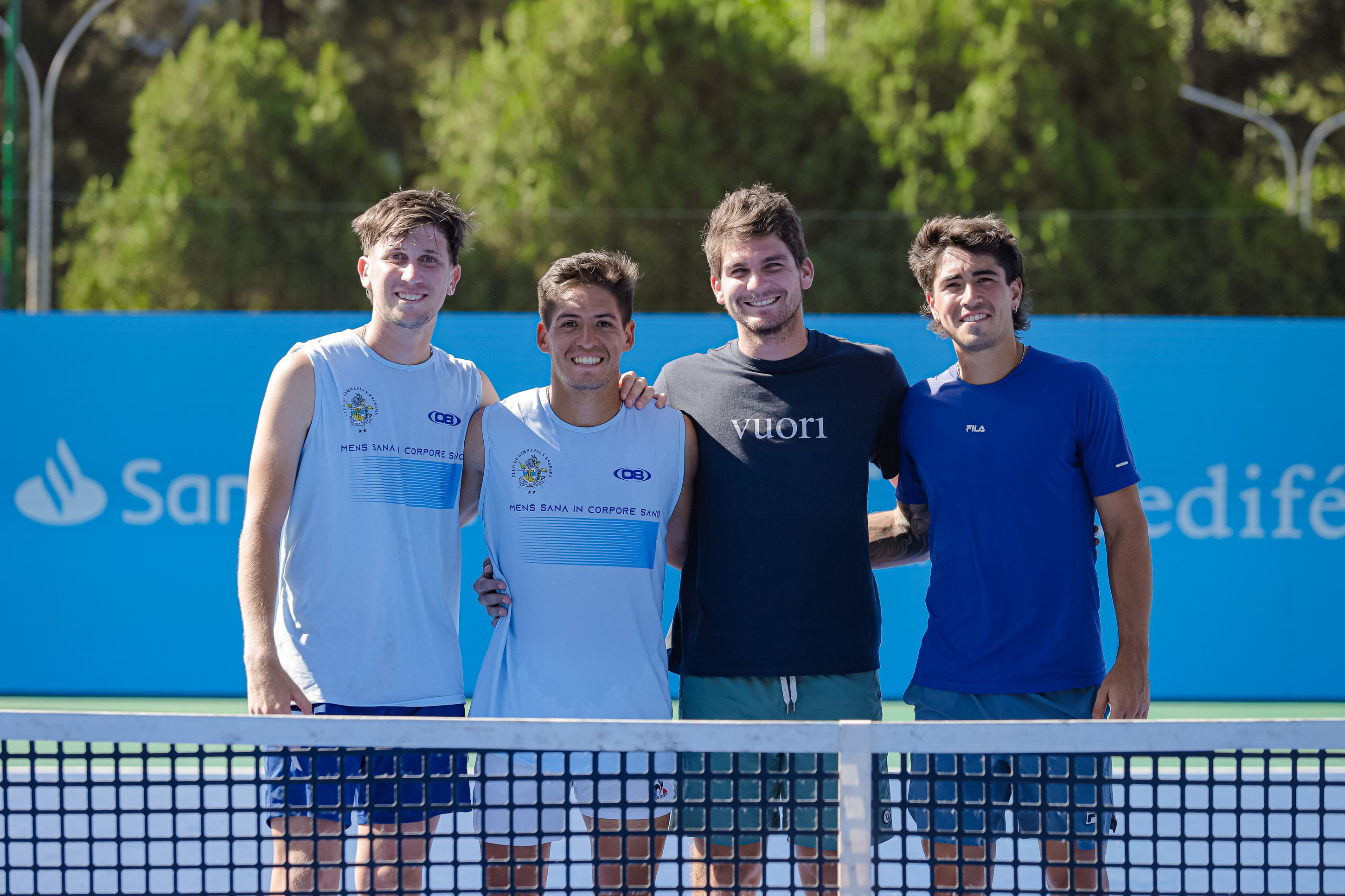 Este domingo Gimnasia y Esgrima de Buenos Aires enfrenta al Buenos Aires Lawn Tennis Club por la final de los Interclubes AAT (Crédito: Prensa AAT)