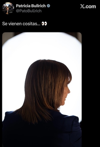 El mensaje de la senadora en redes sociales