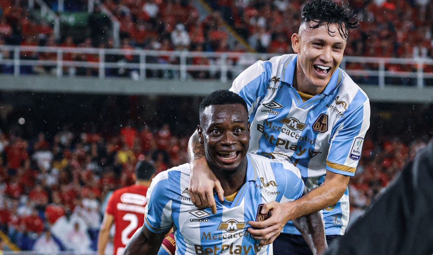 Deportes Tolima superó al América de Cali por 3-1 en el estadio Pascual Guerrero, por la fecha 4 de los cuadrangulares de la Liga BetPlay - crédito Deportes Tolima