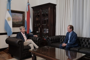 Rogelio Frigerio se reunió con