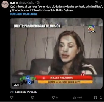 Debate 2026: usuarios convierten cruces entre candidatos en memes durante la tercera jornada en redes. Captura: X.