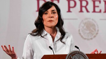 Durante el mensaje encabezado por