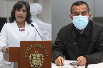 Dina Boluarte en programa de