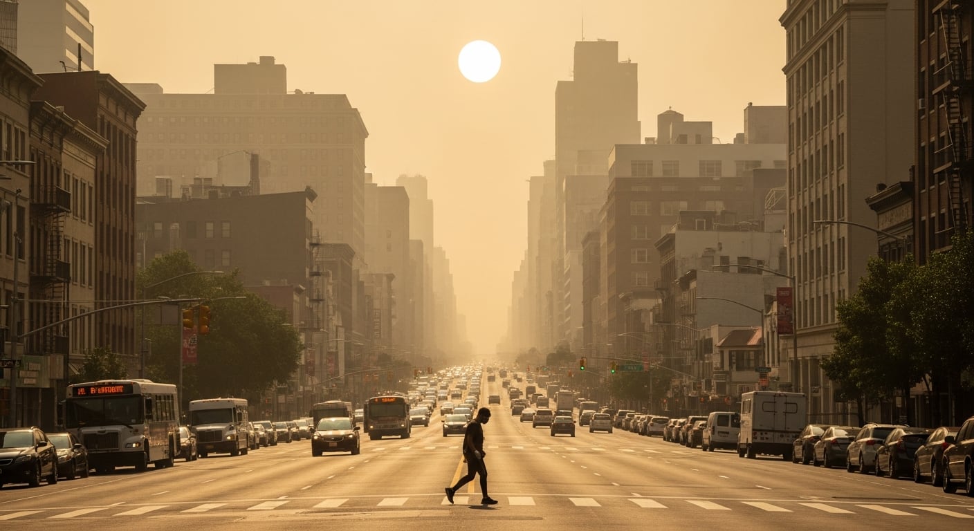 La mala calidad del aire en California se atribuye a emisiones vehiculares, polvo tóxico del Salton Sea, la sequía y condiciones meteorológicas adversas. (Imagen Ilustrativa Infobae)