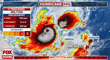En la imagen satelital se