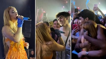 El emotivo gesto de Ángela