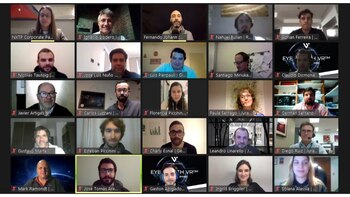 Los finalistas participaron de una