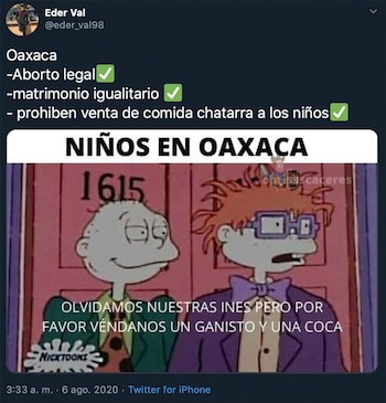 Memes Oaxaca (Foto: Twitter)
