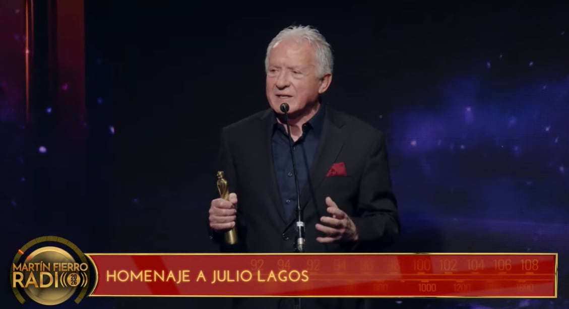 El emotivo homenaje a Julio Lagos en el Martín de Radio 2026: “Estamos tratando de llegar a cada rincón de la Argentina”