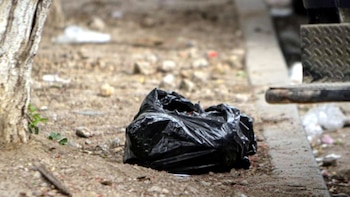 Localizan tres cabezas humanas dentro