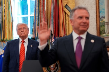 El enviado especial de EE.