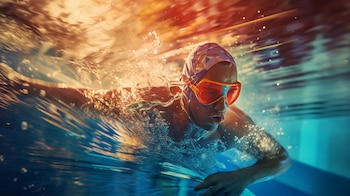 La nadadora estadounidense enfrentó condiciones