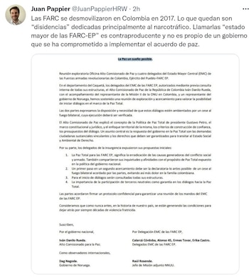 Diálogos con disidencias de las