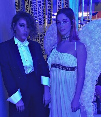 Junto a Georgina Amorós (IG: