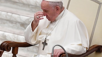 El papa Francisco expresó su