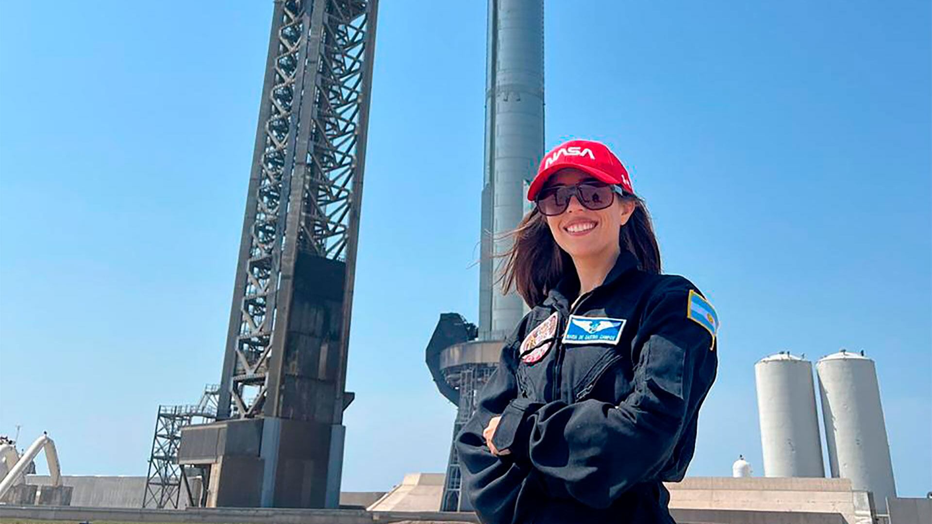 Noel de Castro fue seleccionada por Axiom Space como candidata a integrar una misión espacial tripulada