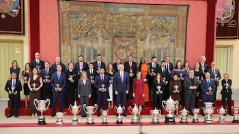 Aitana, Rodri, Álvaro Martín y