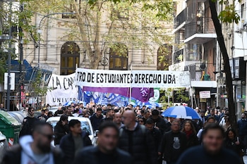 Marcha Federal Universitaria - Plaza de mayo - 12 de mayo