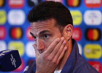 Scaloni habló antes del juego