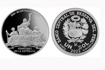 Moneda de plata conmemorativa al