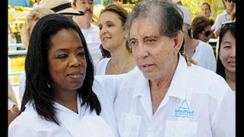 La presentadora Oprah Winfrey también