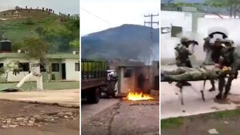 Enfrentamiento en Aguililla: pobladores atacaron