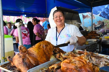 El distrito de San Rafael Obrajuelo celebra su Festival del Cerdo con gastronomía y música en vivo (Foto cortesía La Paz Este Distrito San Rafael Obrajuelo)