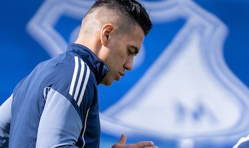 Falcao García fue titular en