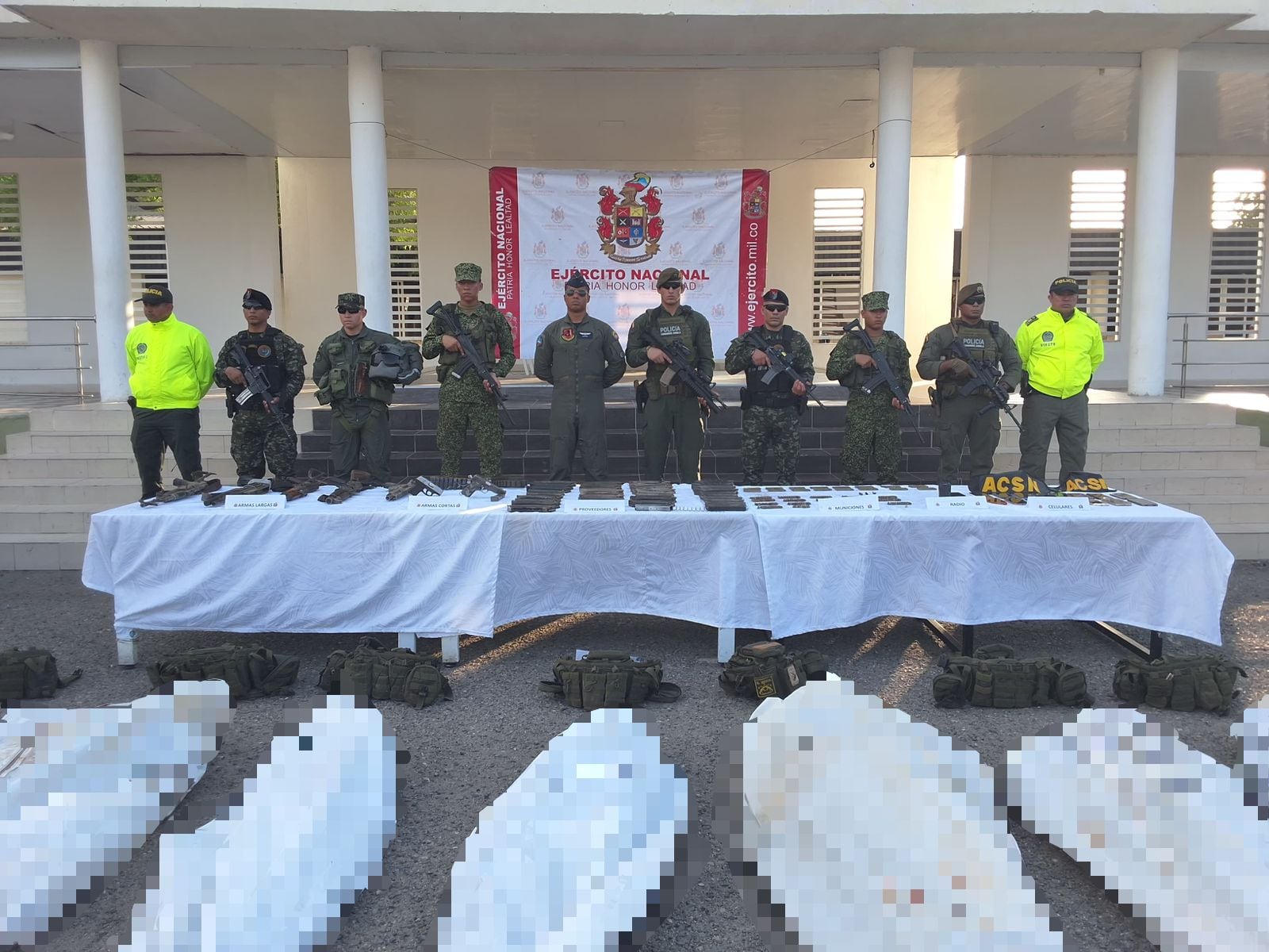 Resultados de la operación contra Los Pachenca, brazo criminal de las Autodefensas Conquistadoras de la Sierra - crédito Ejército Nacional