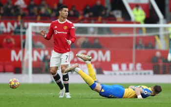 Ronaldo no pudo convertir y