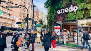 La Avenida Pueyrredón entre Palermo