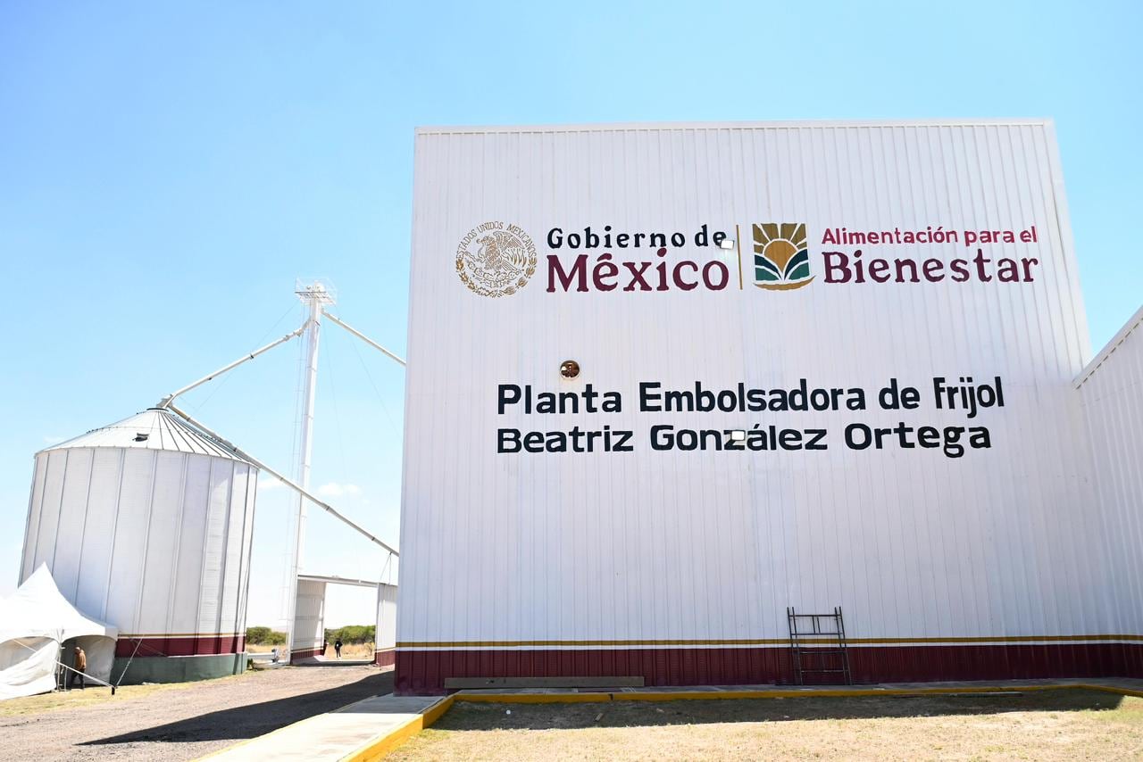 Planta Embolsadora de frijol