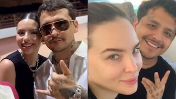 Christian Nodal recicla frases de amor: dedica a Ángela Aguilar las mismas palabras que a Belinda