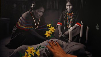La artista boliviana mezcla la