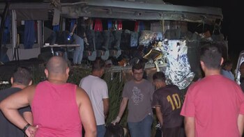 La colisión, que también dejó