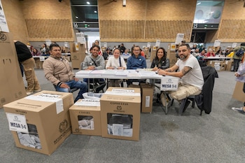Empleados de empresas privadas, estudiantes, docentes, funcionarios públicos y simpatizantes políticos conforman la diversidad de los jurados de votación - crédito Registraduría Nacional