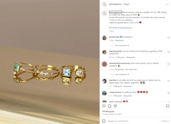 La joya incorpora dos diamantes,