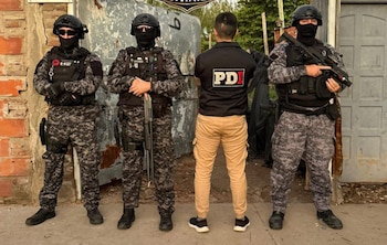 El allanamiento se realizó en el barrio Empalme Graneros, ubicado en la zona noroeste de Rosario