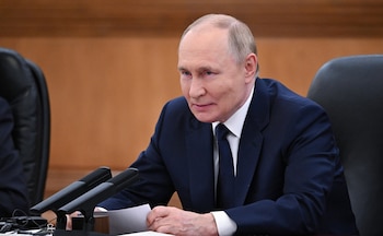 El presidente ruso Vladimir Putin