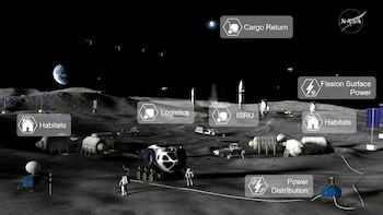 Ilustración de la NASA que