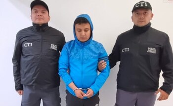 Autoridades capturan a Briham Andrés