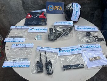 Entre lo que encontró la