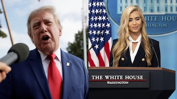 Trump dice que su nueva portavoz presidencial debería “reconsiderar” su nombramiento