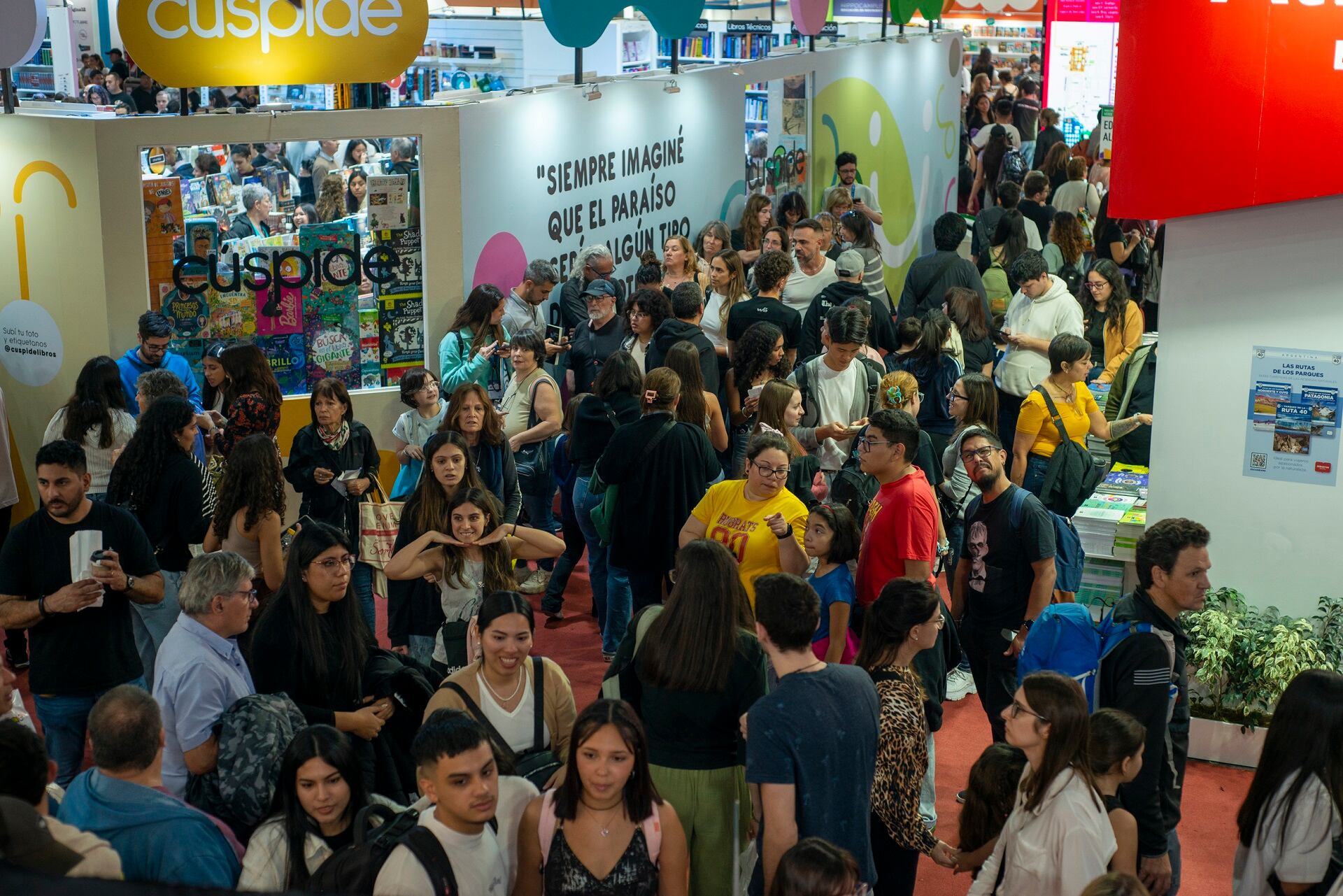 Feria del Libro de Buenos Aires (Crédito: Fundación El Libro)