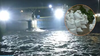 Los vecinos comenzaron a tomar