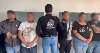 En el inmueble se aseguraron